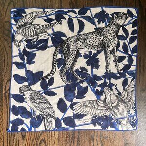 Sezane x Inoui Editions - Fantasia Square Scarf (Paradisio Blue)